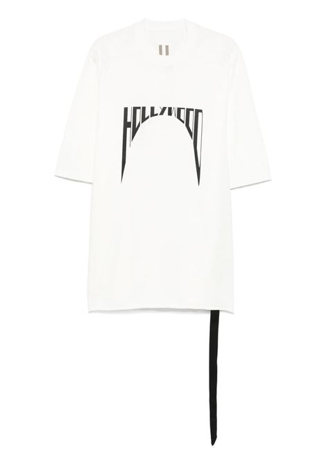 t-shirt jumbo uomo latte RICK OWENS DRKSHDW | DU01E3274 RIGEP21109